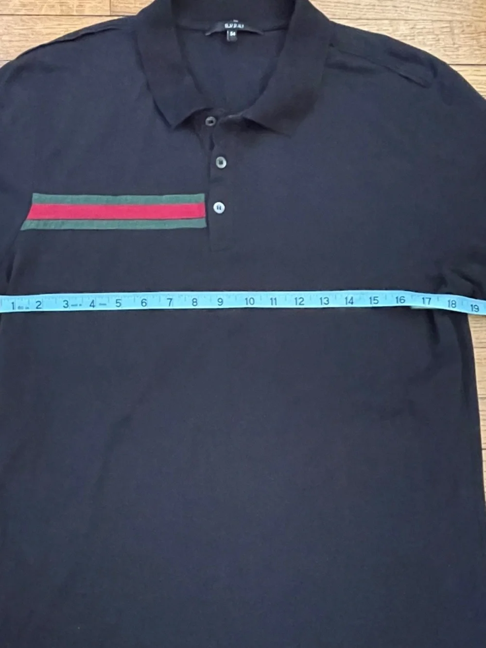 Gucci Web Stripe Polo Shirt - EUC